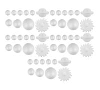 PartyKindom 5 Sets Foam Balls Solar System Kit for DIY Craft Painting Balls for Creativity for School Projects and Aesthetic Development