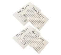 PartyKindom 50 Sheets Multi Use Share A Memory Cards for Funerals Memorials Birthdays Retirement Parties with Envelopes Chic Celebration for Personal Tributes and Guest Interaction