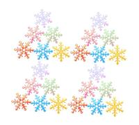 PartyKindom 5000pcs White Snowflake Cutout Confetti for Christmas Festival Crafting Mini Winter Decorations for Wedding Birthday Holiday Party Table Supplies Elegant Lightweight Snow Party