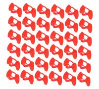 PartyKindom 50pcs Chicken Pecking Eyeglasses Durable Plastic Hen Peepers for Poultry Lightweight Design Prevent Pecking and Fighting for Various Breeds