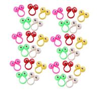 PartyKindom 50Pcs Educational Intelligent Eye Finger Puppets for Random Styles Creative Learning and Logical Thinking Safe Lightweight Fun Brain Development