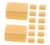PartyKindom 50pcs Mini Hay Bales Craft Set Animal Food Bag Model Farm Toys Educational Toys Boys and Girls Decorations Straw Bales for Table Display