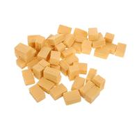 PartyKindom 50pcs Mini Hay Bales for Farm Animal Play Autumn Decor DIY Miniature Haystacks for Dollhouse Birthday and Christmas Farm Scene Accessories