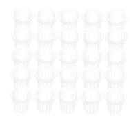PartyKindom 50Pcs Plastic Hydroponic Net Cups Wide Lip Design Mesh Planting Nursery Baskets for Indoor Outdoor Garden Growing Supplies