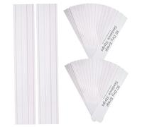 PartyKindom 50Pcs Ruled English Word Strips Thick Paper Sentence Cards for Handwriting Practice Classroom Teaching Aids with Lined Writing for Students