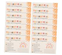 PartyKindom 50pcs Take Home Notes Letter From Student to Teacher Decorations A Little Shout Out Cards Affirmation Encouragement Notes Incentive Chart for Classroom Student Award E Teacher