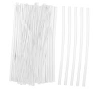 PartyKindom 50pcs Transparent Fire Wax Sticks Retro Sealing Wax for Manuscript Envelopes Invitations DIY Craft Decorations and Quick-drying