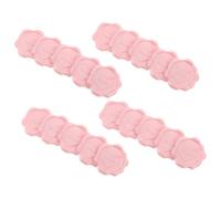 PartyKindom 50pcs Wedding Hot Paint Wax Wedding Invitation Seals Wax Stickers for Holiday Cards Invitation Envelope Seals Envelope Self-adhesive Heart Pink