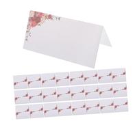 PartyKindom 50pcs Wedding Invitation Card Blank Invitations for Wedding Invite Card Party Name Place Table Tent Announcement Paper