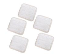 PartyKindom 5pcs Bath Loofah Sponges with Edge Soft Exfoliating Shower Body Scrubber for Women Gentle Dead Skin Removal and Smooth Skin Enhancement Beige
