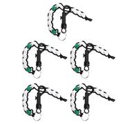 PartyKindom 5pcs Golfs Ball Bead Count Stroke Score Counter Plastic Golf Scoring Device Slide Bead after Each Stroke Beginners Use on The Course Random Color