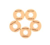 PartyKindom 5pcs Guitar Toggle Plate Washer Ring for Electric Guitar Durable Rhythm Treble Switch Replacement Parts