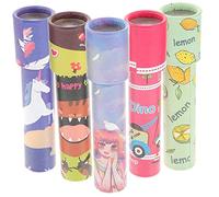 PartyKindom 5pcs Kaleidoscope for Boys Creative Rotating Educational Plaything Inspiring Imagination Development Portable Design for Early Learning Fun