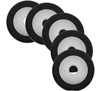 PartyKindom 5pcs Pinch Roller for Video Tape Recorder, Bearing Roller for Audio Cassette Machine, Replacement Press Wheel for Radio and Dvd Drive Maintenance