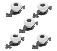 PartyKindom 5pcs Vintage Dresser Handles Elegant Ceramic Drawer Pulls for Cabinet Furniture Decorative Knobs for Kitchen and Bedroom Sturdy and Ergonomic Design for Easy Grip