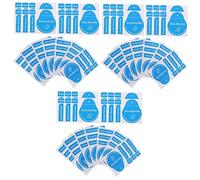 PartyKindom 600pcs Lcd Screen Cleaner Dust Absorber Stickers for Phone Tablet Screen Dust Remover for Smartphones Laptops Tvs