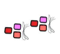 PartyKindom 6pcs Camera Diving Protective Filter Lens Cover for Underwater Use Diving Protective Filter for Sports Action Camera Case Lens Cover