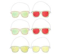 PartyKindom 6Pcs Eye Cooling Masks for Fatigue Relief Reusable Cold Eye Pads for Home Office Travel Comfortable Gel Eye Patches for Swollen Eyes for Relaxation