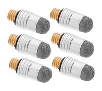 PartyKindom 6Pcs Mesh Fiber Stylus Pen Tips Replacement for Capacitive Touch Screen Devices Enhanced Precision for Smartphones Tablets Laptops Durable Easy Installation