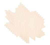 PartyKindom 6Pcs Mini Wooden Bread Serving Boards Maple Leaf Shape Unfinished Food Serving Plates DIY Craft Cutting Boards Natural Wood for Kitchen Table Decor