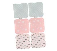 PartyKindom 6pcs Period Pad Organization Bag Portable Period Pouch Sanitary Pad Storage Pouch Portable