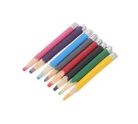 PartyKindom 8 Pcs Miniature Colored Pencils for Dollhouse Miniatures Vibrant Crayons for Creative Learning Safe Tiny Pencil Props for School Home Office Decor