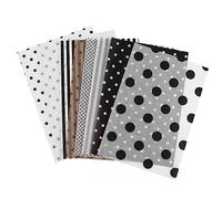 PartyKindom 80sheets Black and White Copy Paper Tissue Paper for Boxes Wrapping Decorative for Diy Styles