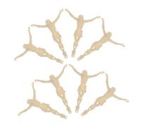 PartyKindom 8pcs Catholic Jesus Crucifix Charms White Enamel DIY Religious Pendant for Baptism Sunday School Prayer Supplies Craft Accessories