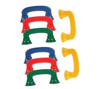 PartyKindom 8Pcs Colored Whisper Phones for Reading and Speech Therapy Abs Educational Hearing Feedback Tubes Lightweight Learning Playset for Classroom and Home