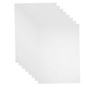 PartyKindom 8pcs Flame Retardant Plastic Light Gel Sheets for Lightboxes Pvc Hard Sheets as Light Diffuser Overlays for Lighting Gels
