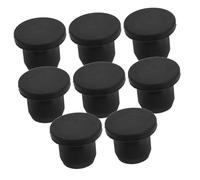 PartyKindom 8pcs Flexible Rubber Stoppers for Lab Bottles Leak Sealing Plugs for Test Tubes Chemical Reagent Bottles Household and Kitchen Use High Stability and Safety