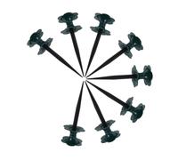 PartyKindom 8pcs Heavy Duty Lawn Hose Guide Stakes Plastic Water Hose Keeper for Garden Plant Protection Prevents Tangles and Damage for Flower Beds