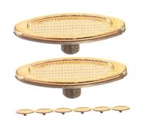 PartyKindom 8pcs Metal Windup Key Replacement Winding Music Box Keys Bar Winder Parts for DIY Jewelry Boxes Globes Wind up Style