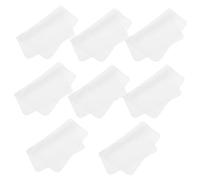 PartyKindom 8pcs Non-scratch Eyeglass Cleaning Cloths Microfiber Cloth for Electronic Screens Lightweight and Portable for Eyeglasses Cameras and More Lint Reusable