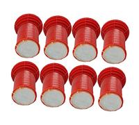 PartyKindom 8pcs Small Wok Scrubber Rust Remover Cleaning Bars Multi-use Kitchen Cleaning Tools for Wok and Cookware Rust and Stain Removal Kitchen Accessory Random Color