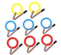 PartyKindom 8pcs Toddler Walking Rope Leash Set with Detachable Handles Child Safety Leash for Preschool and Daycare Outdoor Use Boys and Girls Harness for Boys and Girls Random Color