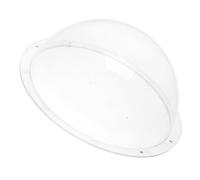 PartyKindom Acrylic Clear Camera Dome Shell Weatherproof Anti-glare Protective Cover for Indoor Outdoor Cctv Surveillance with Impact-resistant Transparent Hemisphere Housing
