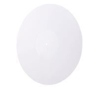 PartyKindom Acrylic Record Mat for Vinyl Record Protective Pad White Mat for Home Disc