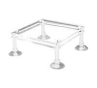 PartyKindom Acrylic Shockproof Water Pump Rack Water Pump Support Stand Space-saving Design for Fish Tank Holder