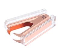 PartyKindom Acrylic Staple Remover with Rose Gold Marble Pattern Handheld Heavy Duty Staple Puller for Office and School Supplies Nail Extractor Tool