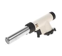 PartyKindom Adjustable Flame for Brulee Culinary Use Premium Core Blowtorch with Interface Preheating Tube for Upside Down Operation Abs Shell with Oxygen for Kitchen Cooking and Outdoor BBQ
