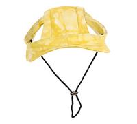 PartyKindom Adjustable Pet Bucket Hats for Dogs Cute Summer Sun Hats with Ear for Dogs and Cats Stylish Sun Protection for Outdoor Adventures and Photo Moments