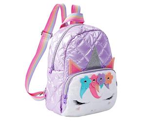 PartyKindom Adorable Unicorn Backpack for Stylish Schoolbag with Capacity for Daily Essentials for Outdoor Sports Durable Safe Material