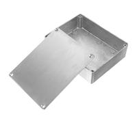 PartyKindom Aluminum Enclosure Box for Guitar Effect Pedals Die Cast Box Case Compatible with Amplifier Project and DIY Pedal Use