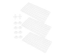 PartyKindom Aquarium Divider Set Transparent Fish Tank Isolation Tool with Suction Cups for Fish Separation Durable Prevent and Ensure Survival Rate