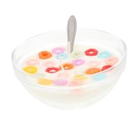 PartyKindom Aromatherapy Cereal Bowl Delicate Soy Scented Decor for Doll Houses Food Photo Props and Pretend for Women and Friends