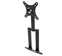 PartyKindom Articulating LCD Monitor Mount with Tilt Swivel and Extension Arm Tv Wall Bracket for Screens Easy Installation Swivel Rotation for Viewing Angles
