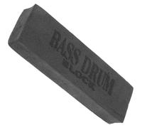 PartyKindom Bass Drum Sponge Block Non-slip Bass Drum Anchor Stop Lightweight Sponge Material for Easy to Store for Gigs and Touring