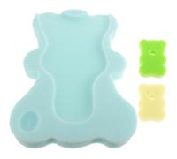 PartyKindom Bath Sponge Pad for Boy Girl Newborns Soft Comfortable Sitting Bath Seat Sponge Support for Boys and Girls in Tub