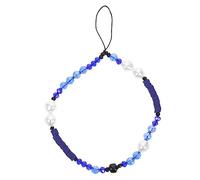 PartyKindom Beaded Mobile Phone Lanyard Wrist Strap Short Pearl Decorative Cellphone Rope Adjustable Smartphone Neck Chain for Women Lightweight and Stylish Design